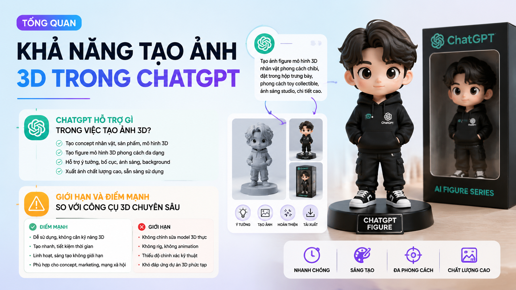 Tổng quan về khả năng tạo ảnh 3D trong ChatGPT - tạo ảnh figure bằng chatgpt