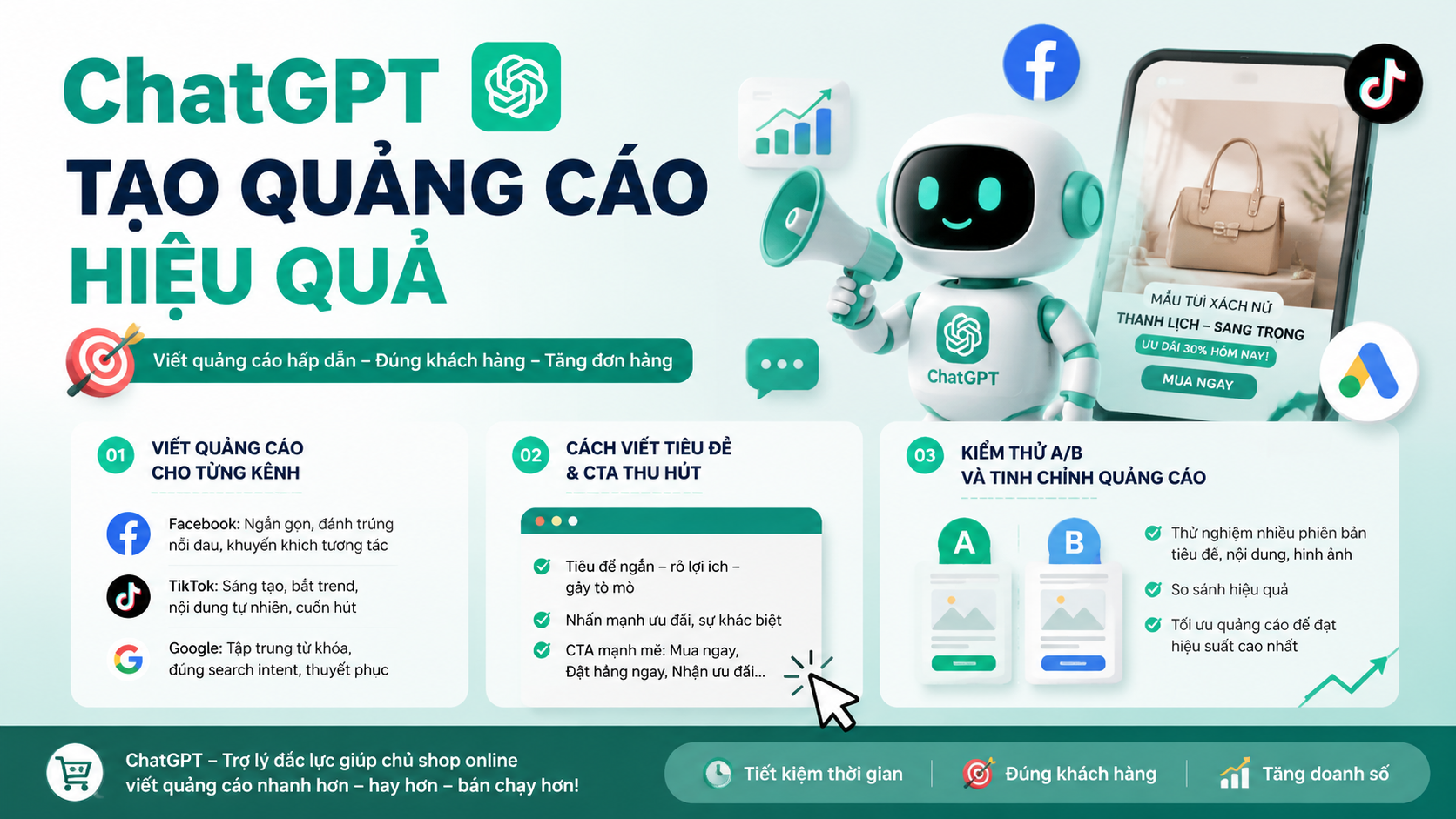 ChatGPT tạo quảng cáo hiệu quả ChatGPT tạo quảng cáo hiệu quả - chatgpt cho bán hàng online