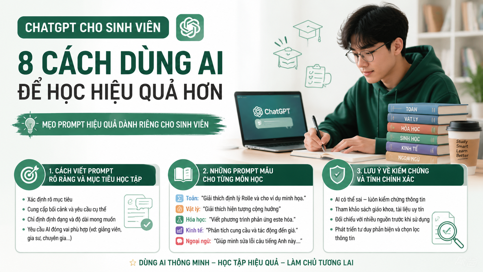 Mẹo prompt hiệu quả dành riêng cho sinh viên - chatgpt cho sinh viên