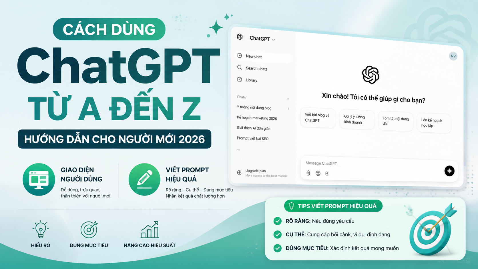 Cách dùng ChatGPT từ A đến Z - chatgpt là gì