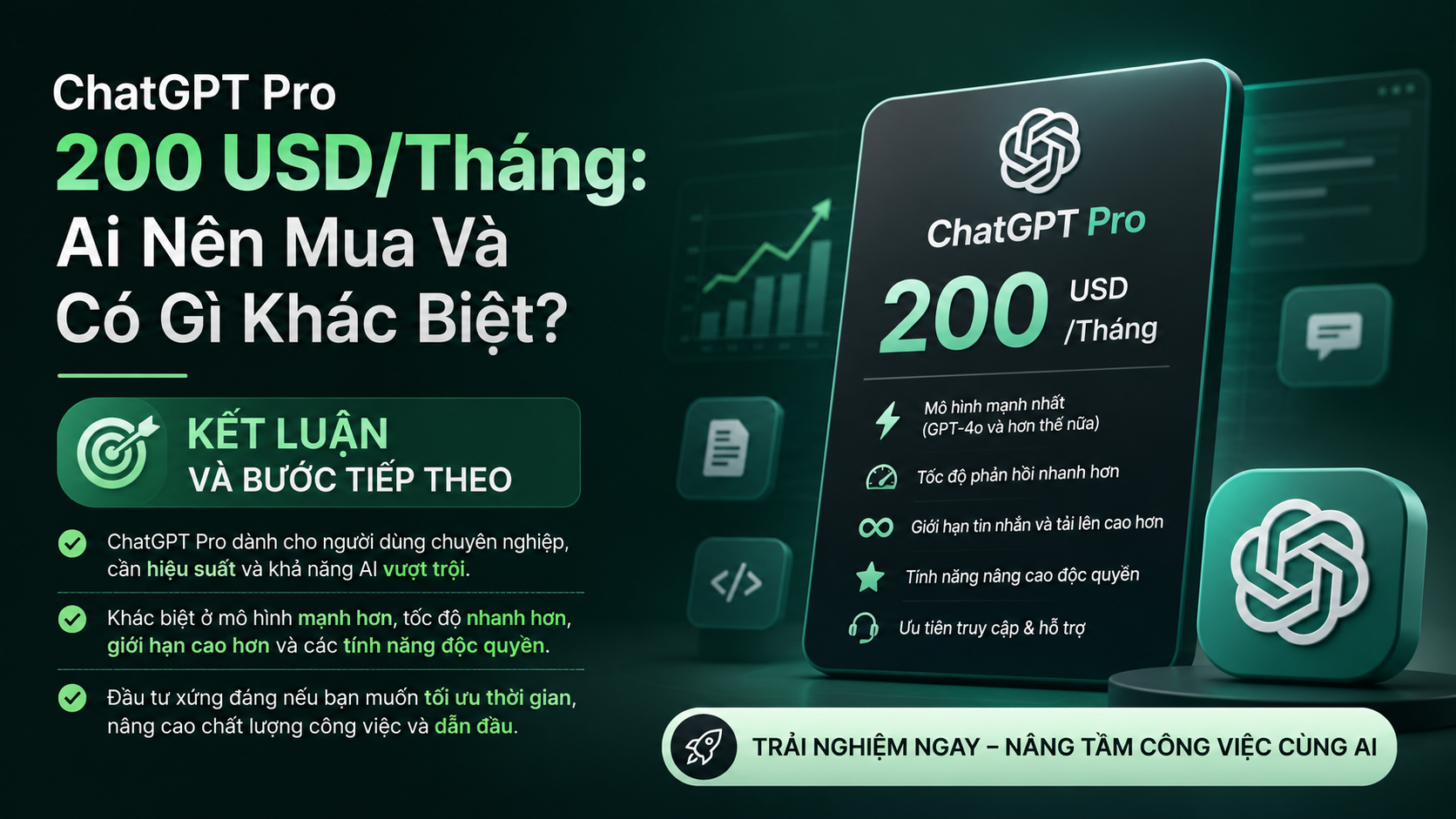 Kết Luận Và Bước Tiếp Theo - chatgpt pro