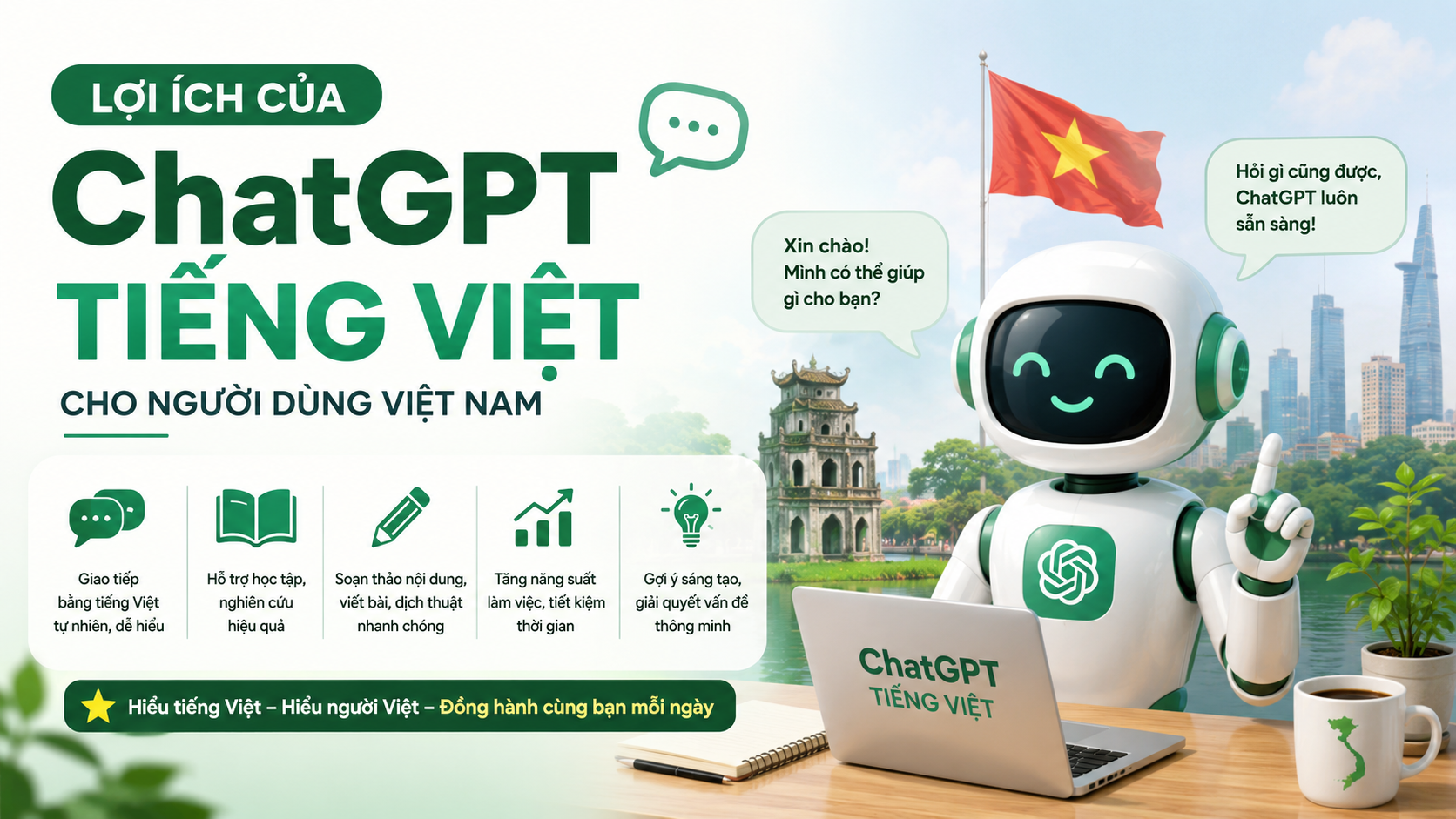 Lợi ích của ChatGPT tiếng Việt cho người dùng Việt Nam - chatgpt tiếng việt