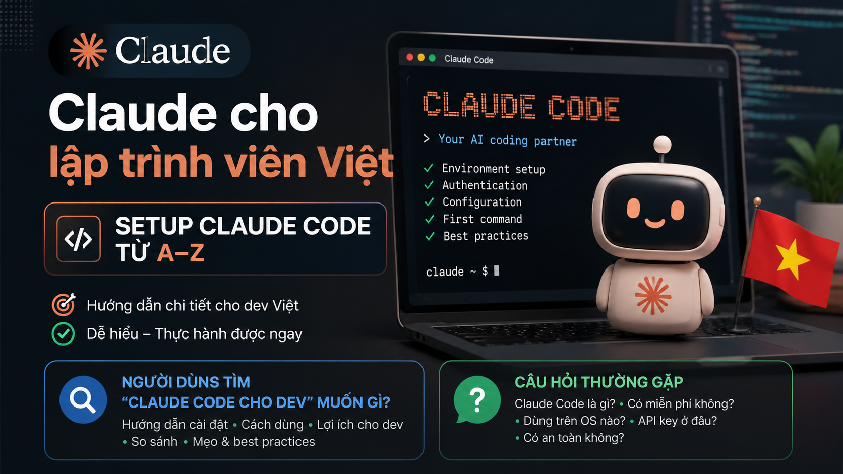 Lý do bài viết và search intent - claude code cho dev