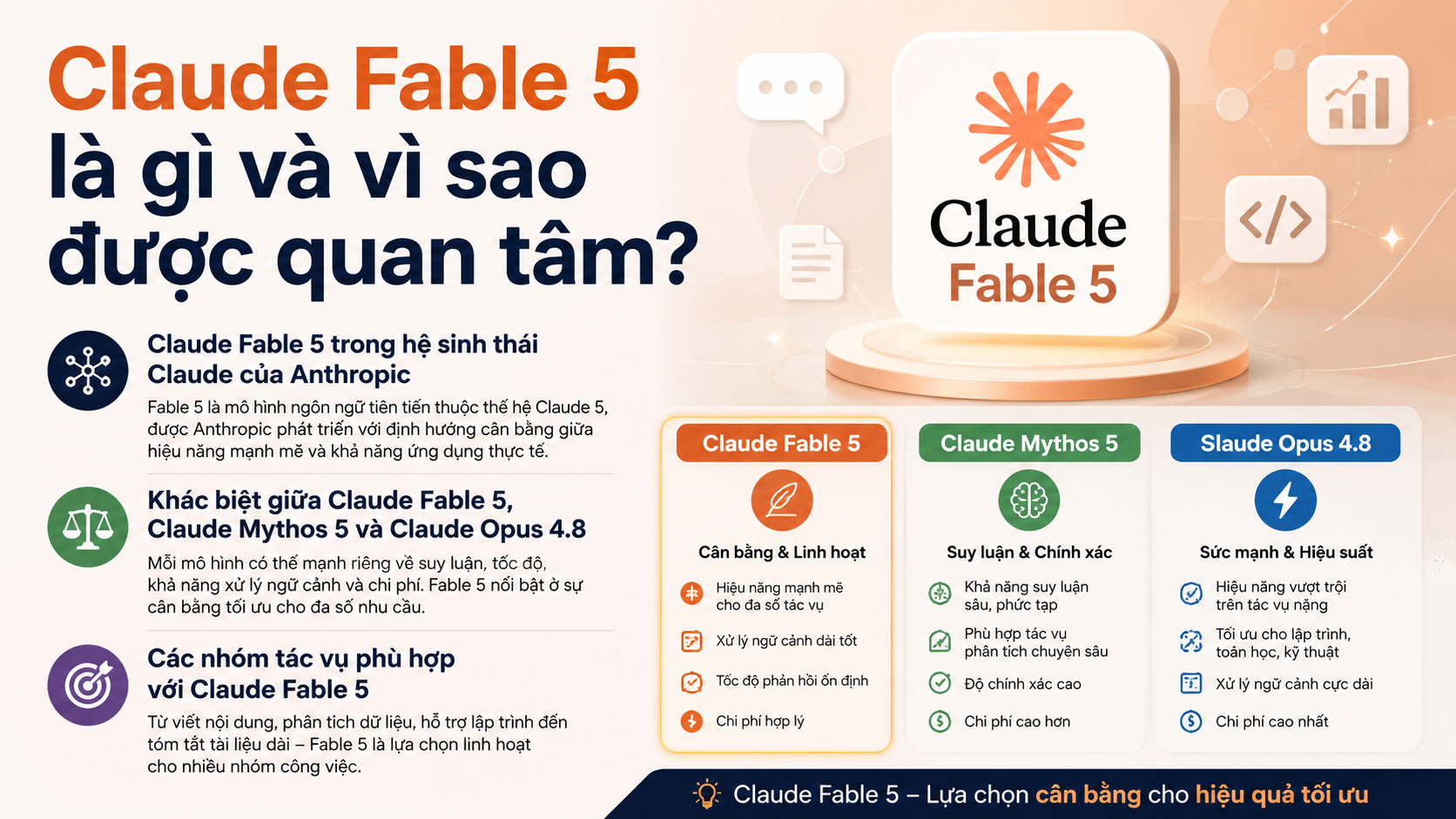 Claude Fable 5 là gì và vì sao được quan tâm? - Claude Fable 5 có miễn phí không, thời gian dùng Fable 5
