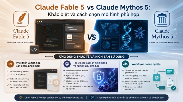 Ứng dụng thực tế và kịch bản sử dụng - Claude Fable 5 API, tích hợp Claude API