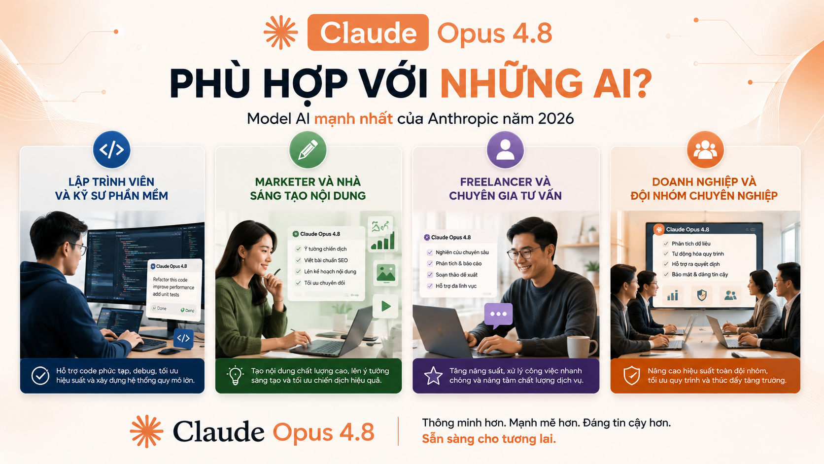 Claude Opus 4.8 phù hợp với những ai? - claude opus 4.8