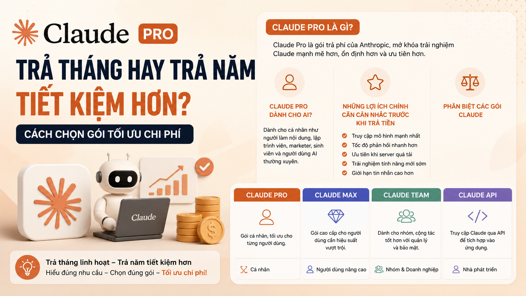Claude Pro là gì và người dùng đang trả tiền cho điều gì? - claude pro trả tháng hay trả năm