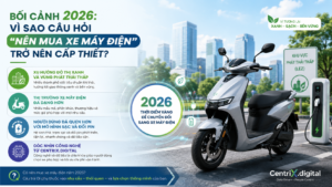Bối cảnh 2026: Vì sao câu hỏi “nên mua xe máy điện” trở nên cấp thiết? - nên mua xe máy điện