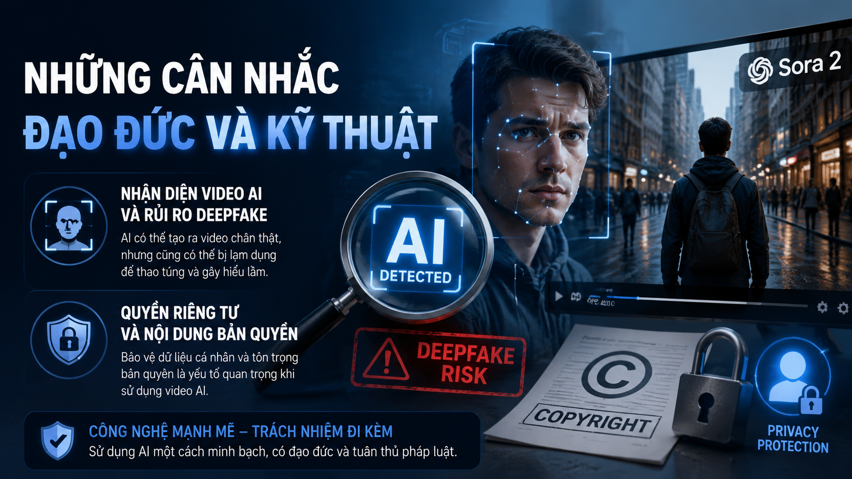 Những cân nhắc đạo đức và kỹ thuật Những cân nhắc đạo đức và kỹ thuật - đánh giá sora