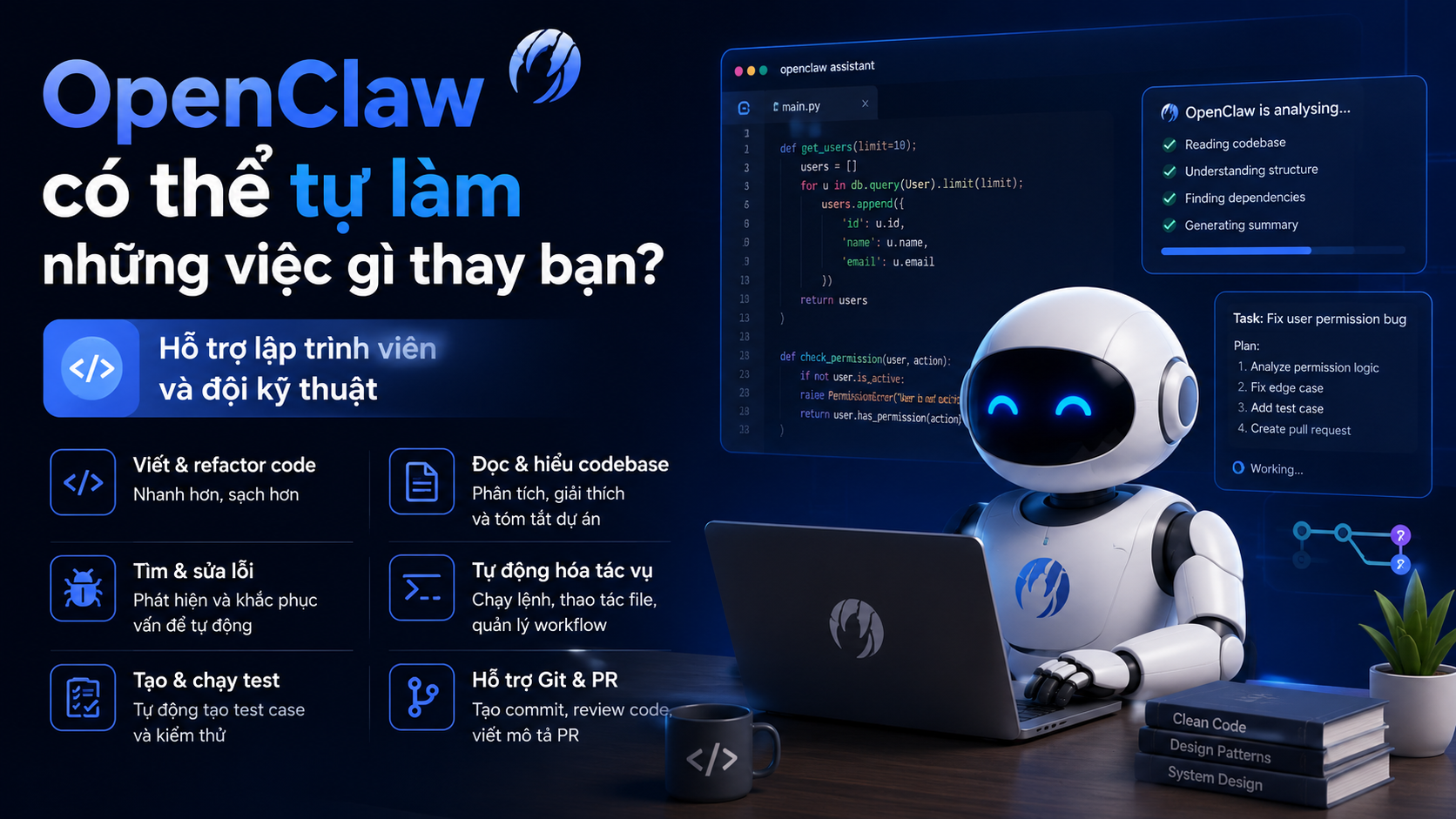 OpenClaw có thể tự làm những việc gì thay bạn? - OpenClaw là gì