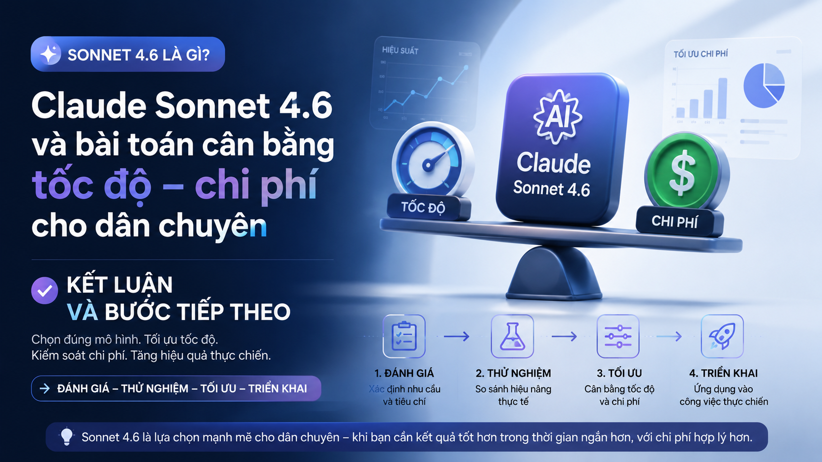 Kết luận và bước tiếp theo - claude sonnet 4.6