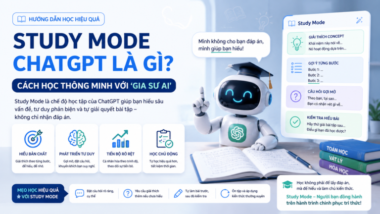 Study Mode ChatGPT Là Gì? Cách Học Thông Minh Với 'Gia Sư AI' - study mode chatgpt
