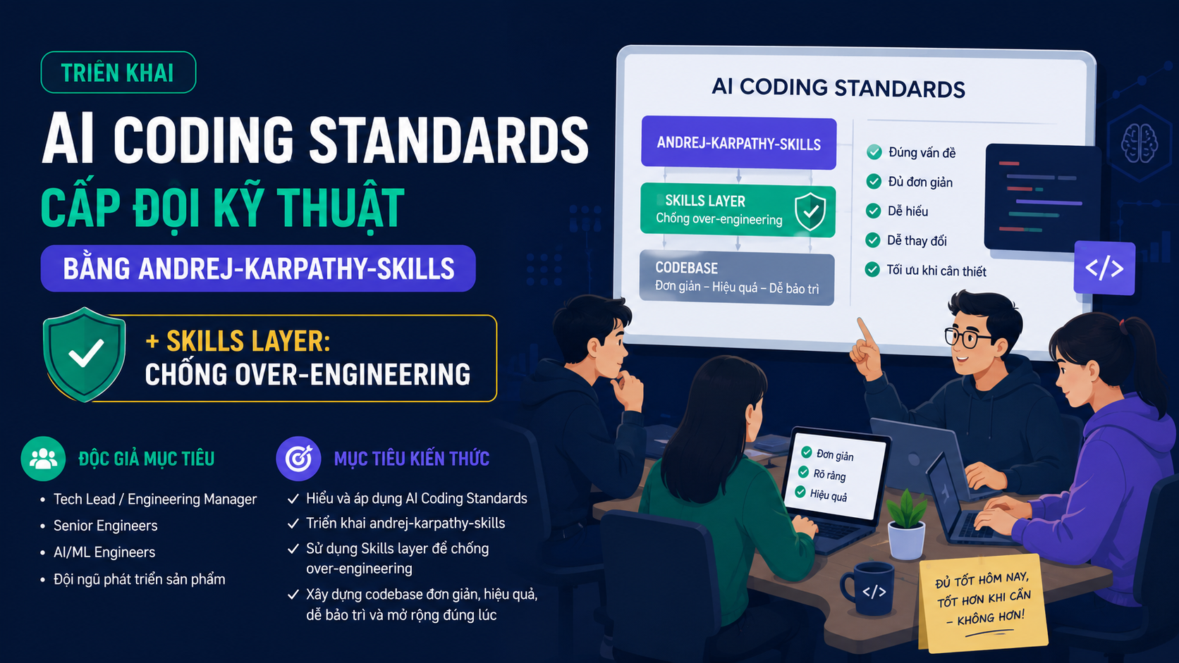 Target Audience & Objectives: Viết cho ai và để đạt điều gì? - andrej-karpathy-skills