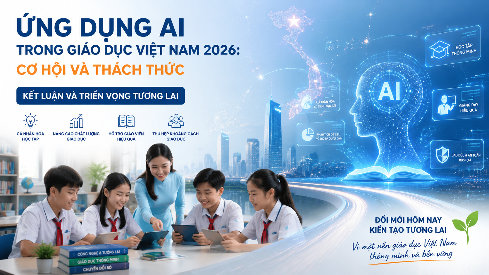 Kết luận và triển vọng tương lai - AI trong giáo dục