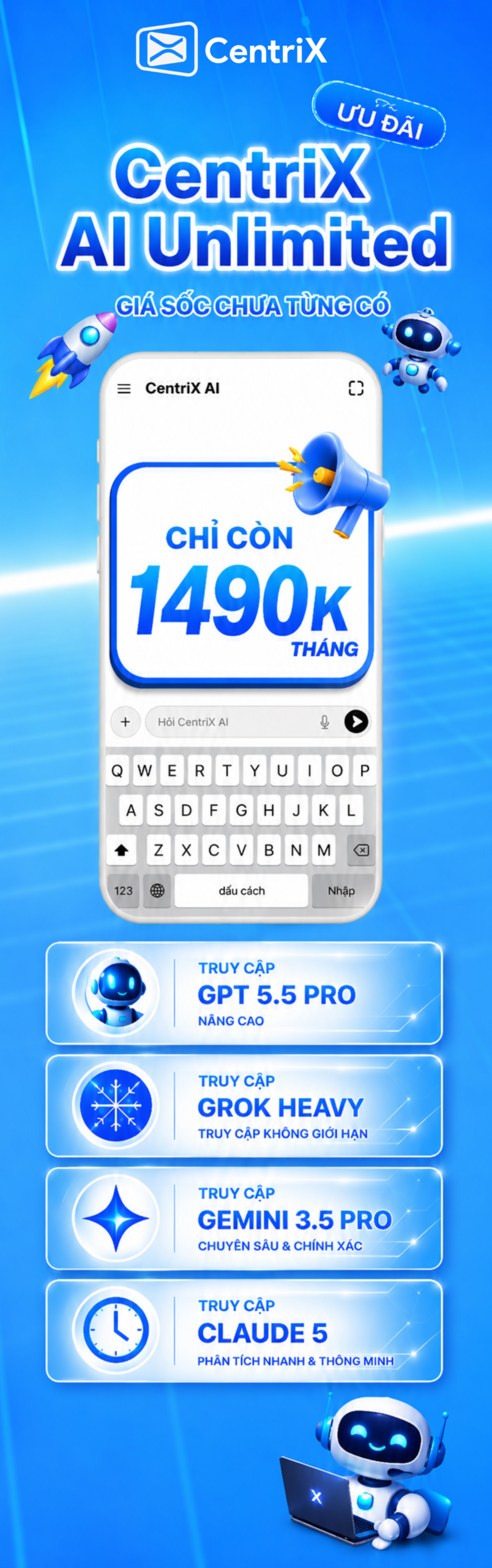 CentriX AI 1490