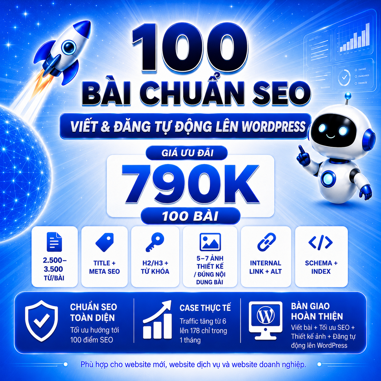 Gói 100 bài SEO