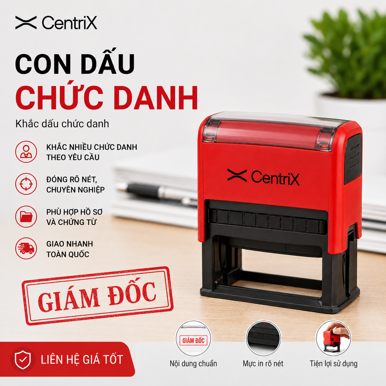 Con dấu chức danh
