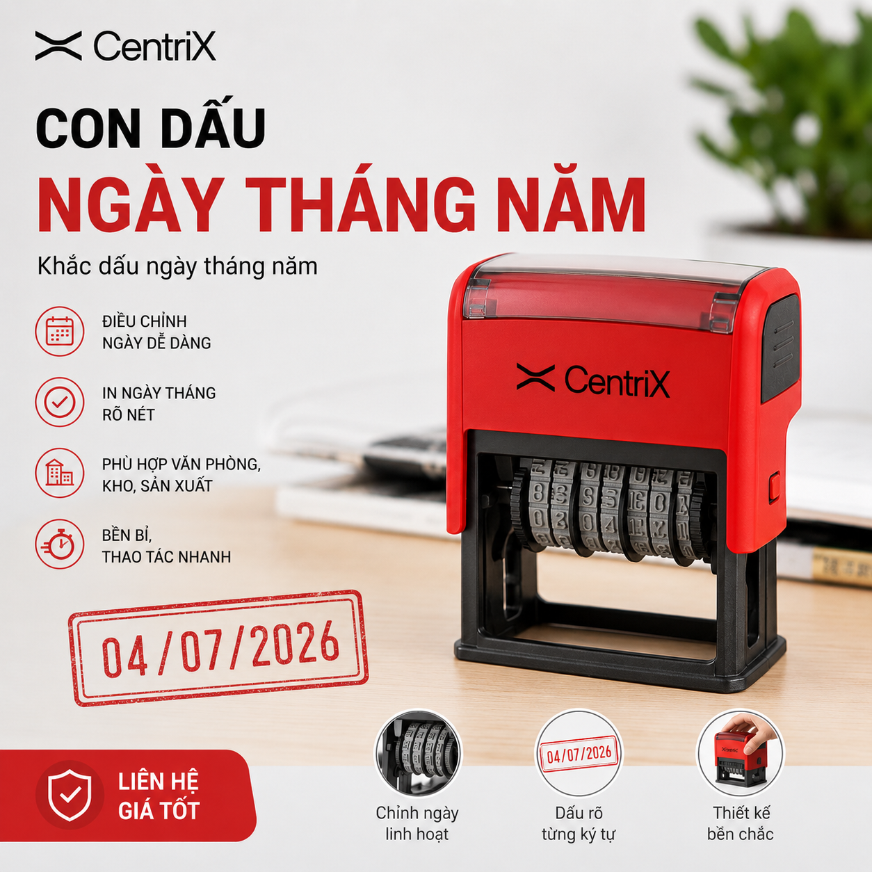 CON DẤU NGÀY THÁNG NĂM