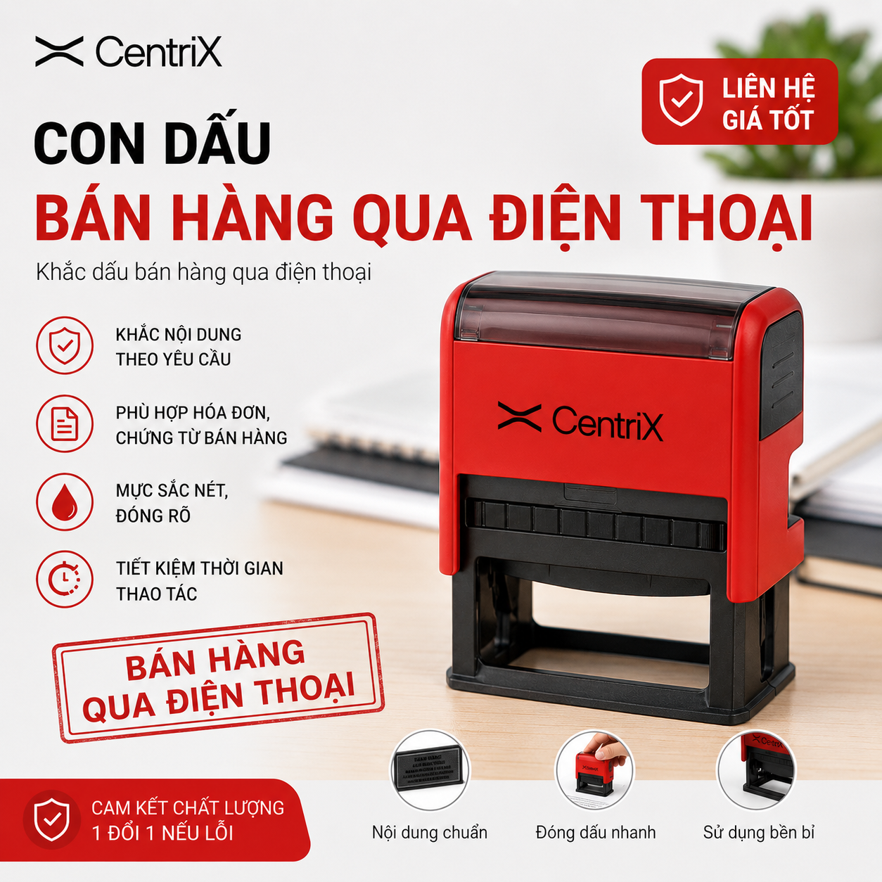 CON DẤU BÁN HÀNG QUA ĐIỆN THOẠI