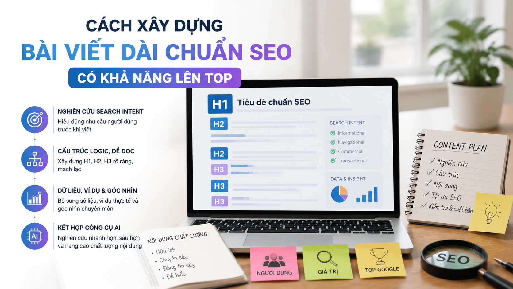 Cách xây dựng bài viết dài chuẩn SEO có khả năng lên Top - bài viết dài có tốt cho SEO