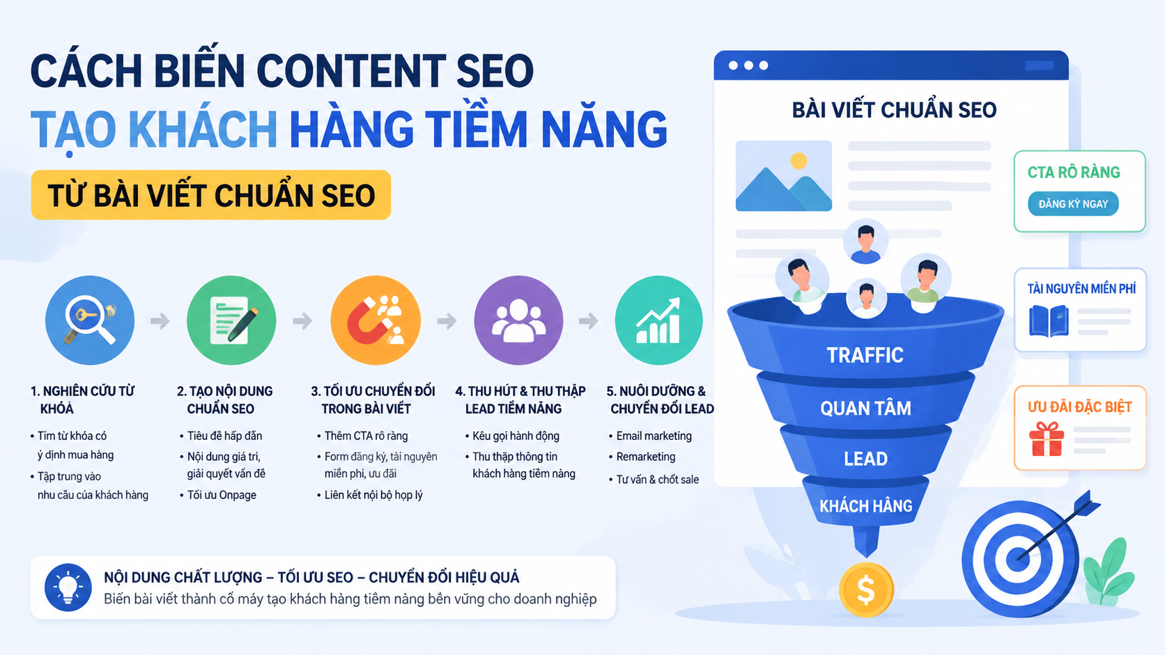 Cách biến content SEO tạo khách hàng tiềm năng từ bài viết chuẩn SEO - content SEO tạo khách hàng