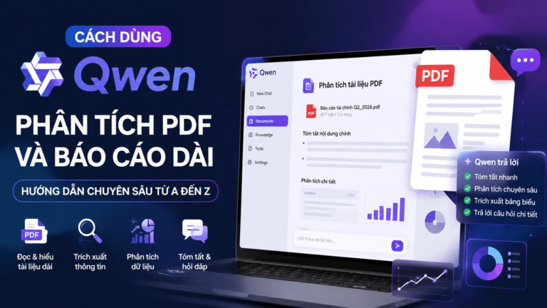 Cách dùng Qwen phân tích PDF và báo cáo dài: Hướng dẫn chuyên sâu từ A đến Z - Qwen phân tích PDF