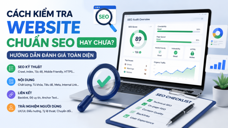 Cách kiểm tra website chuẩn SEO hay chưa: Hướng dẫn đánh giá toàn diện - kiểm tra website chuẩn SEO