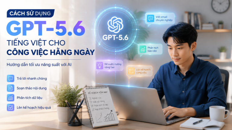 Cách sử dụng GPT-5.6 tiếng Việt cho công việc hằng ngày: Hướng dẫn tối ưu năng suất với AI - cách sử dụng GPT-5.6, GPT-5.6 tiếng Việt, dùng GPT-5.6