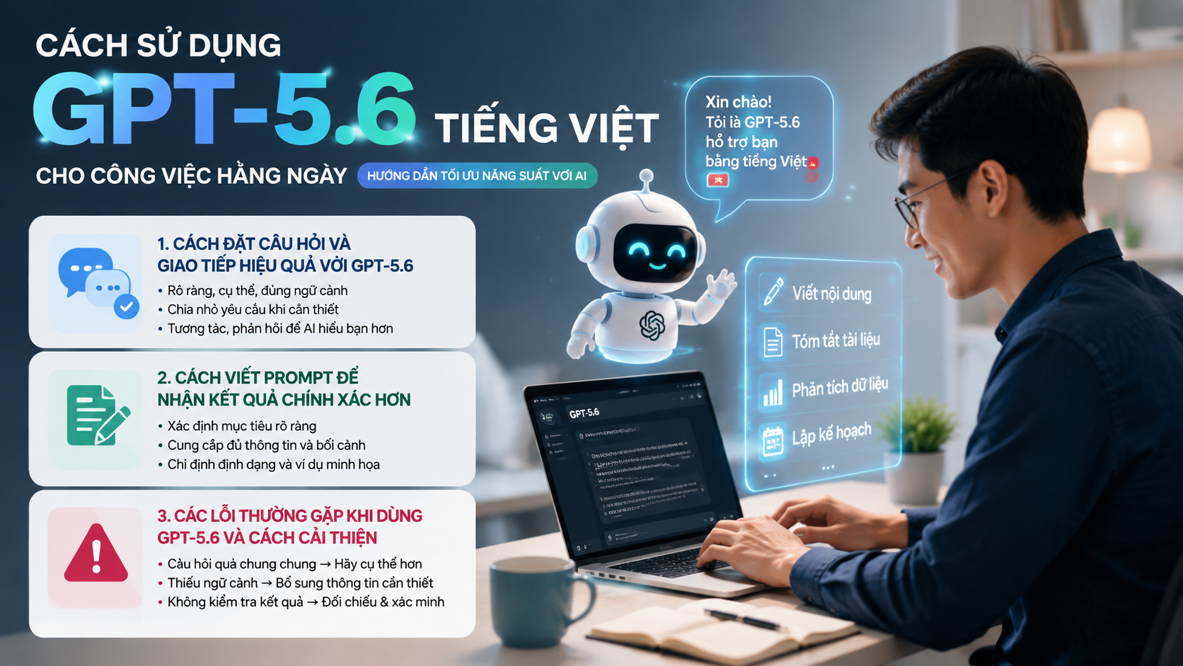 Cách sử dụng GPT-5.6 tiếng Việt cho người mới bắt đầu - cách sử dụng GPT-5.6, GPT-5.6 tiếng Việt, dùng GPT-5.6
