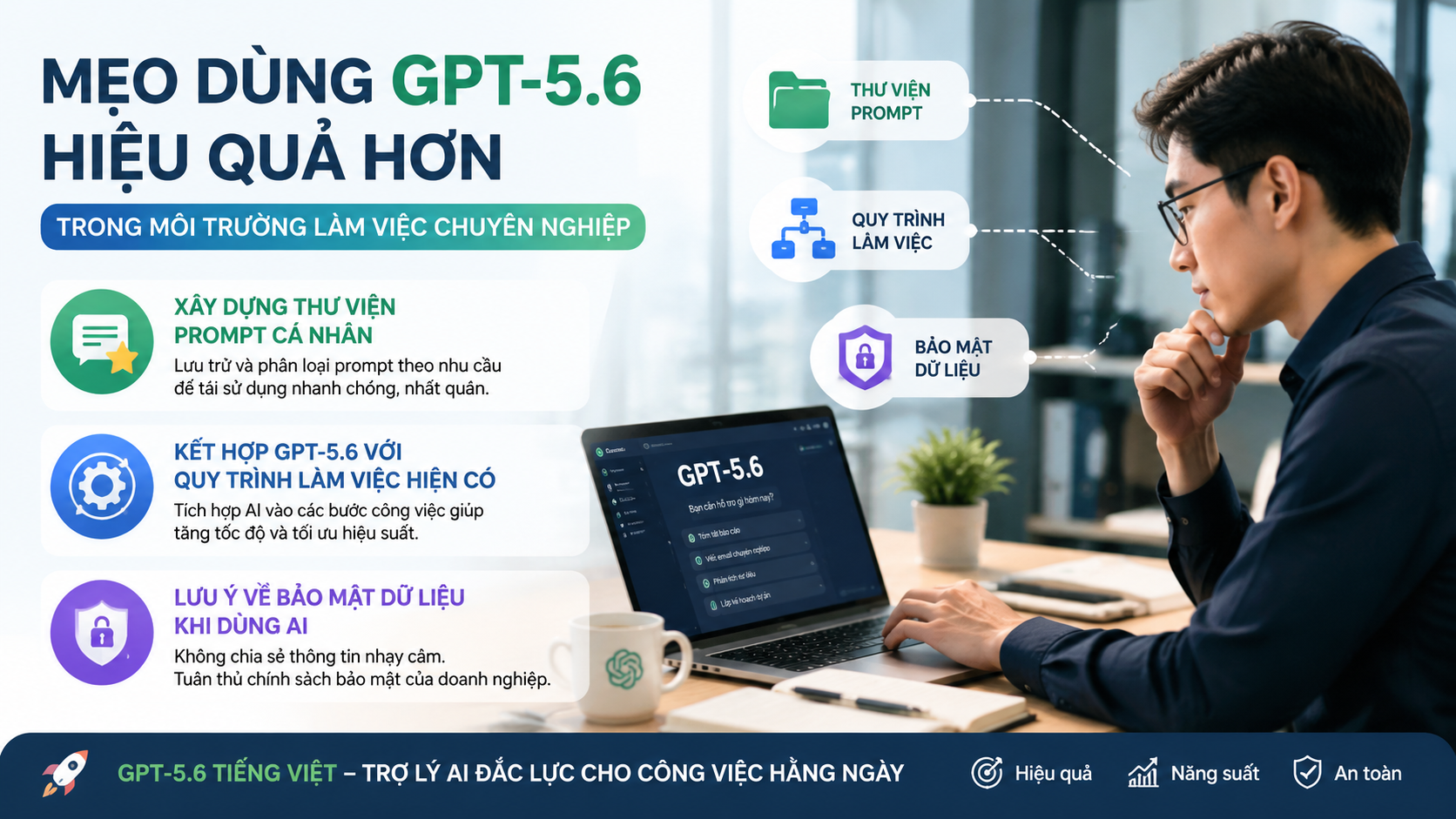 Mẹo dùng GPT-5.6 hiệu quả hơn trong môi trường làm việc chuyên nghiệp - cách sử dụng GPT-5.6, GPT-5.6 tiếng Việt, dùng GPT-5.6