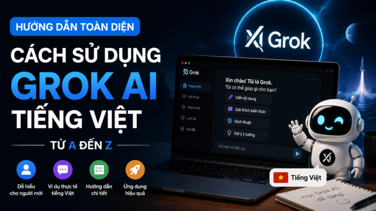 Cách sử dụng Grok AI tiếng Việt cho người mới: Hướng dẫn toàn diện từ A đến Z - cách sử dụng Grok AI, Grok tiếng Việt, Grok chatbot