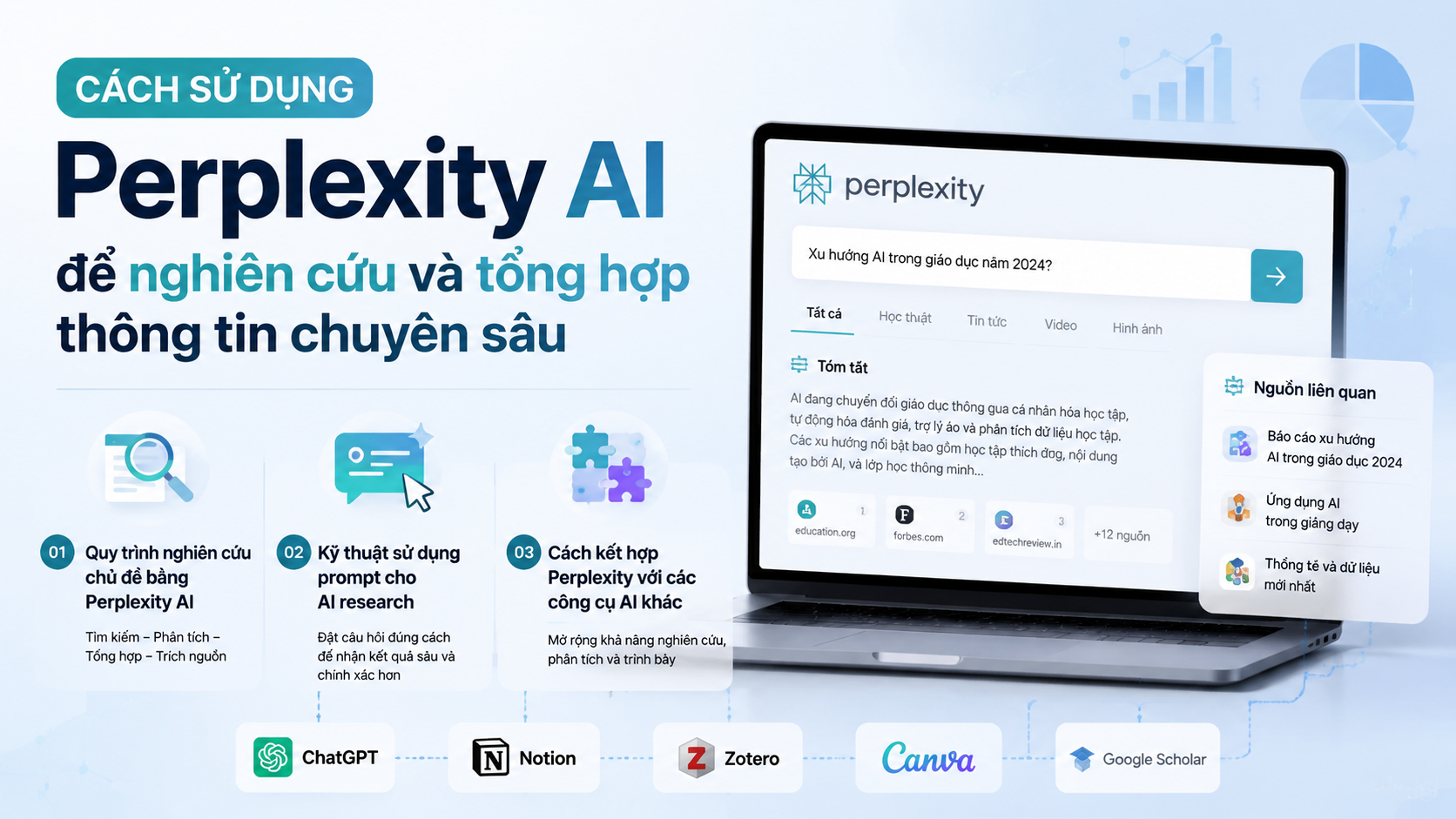Cách sử dụng Perplexity AI để nghiên cứu và tổng hợp thông tin hiệu quả Cách sử dụng Perplexity AI để nghiên cứu và tổng hợp thông tin hiệu quả - cách sử dụng Perplexity AI, Perplexity tiếng Việt, AI research