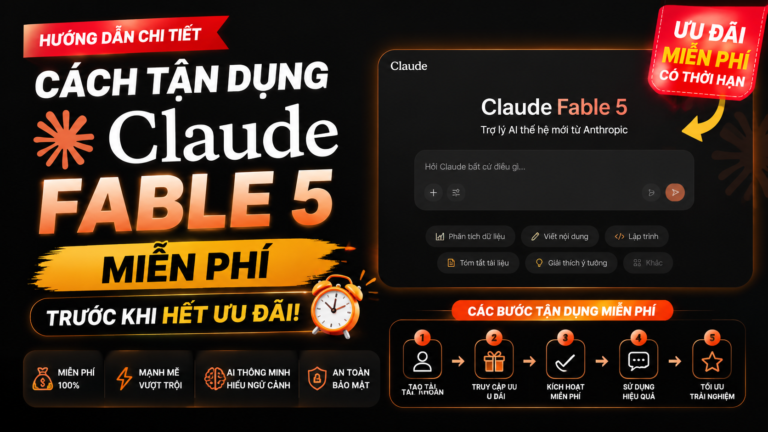 Cách Tận Dụng Claude Fable 5 Miễn Phí Trước Khi Hết Ưu Đãi - tận dụng claude fable 5 miễn phí