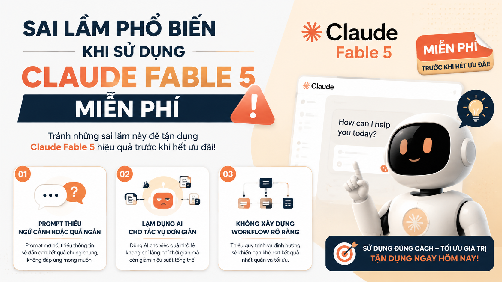 Sai lầm phổ biến khi sử dụng Claude Fable 5 miễn phí - tận dụng claude fable 5 miễn phí