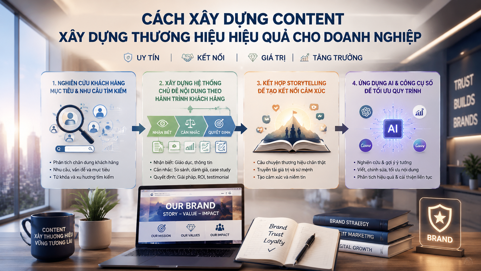 Cách xây dựng content xây dựng thương hiệu hiệu quả cho doanh nghiệp Cách xây dựng content xây dựng thương hiệu hiệu quả cho doanh nghiệp - content xây dựng thương hiệu