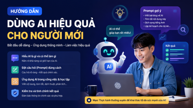 Chat GPT tiếng Việt: Hướng dẫn dùng AI hiệu quả cho người mới - Chat GPT tiếng Việt, ChatGPT tiếng Việt miễn phí, cách dùng ChatGPT