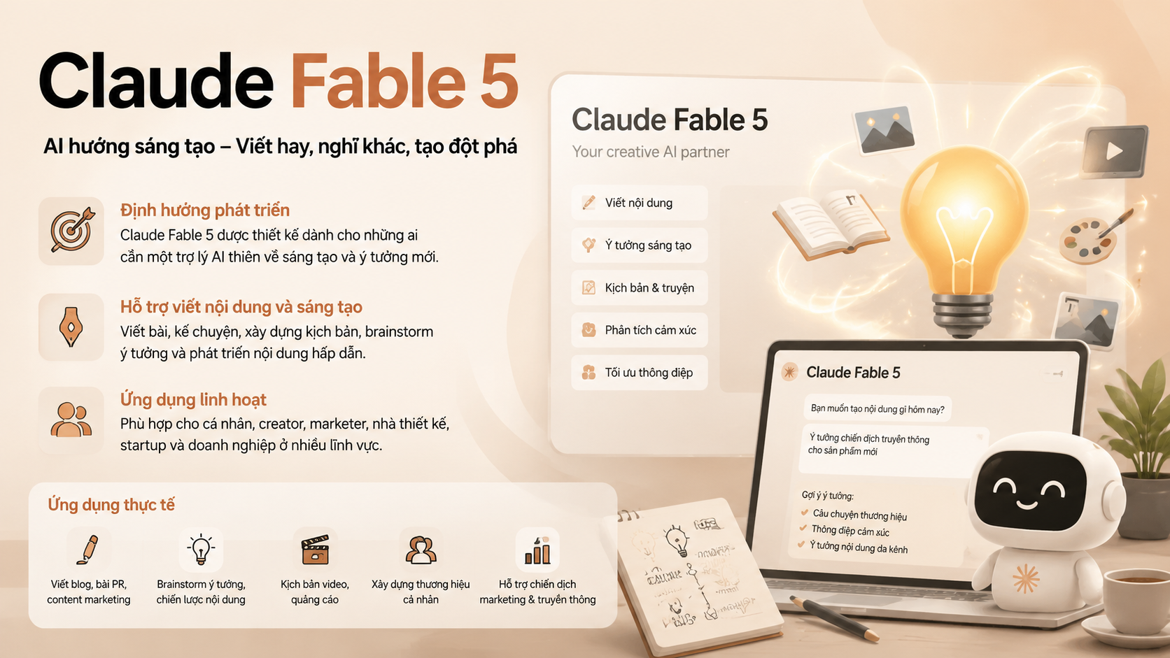 Claude Fable 5 là gì? Khám phá phiên bản AI hướng sáng tạo Claude Fable 5 là gì? Khám phá phiên bản AI hướng sáng tạo - Claude 5 là gì, Claude Fable 5, Claude Sonnet 5