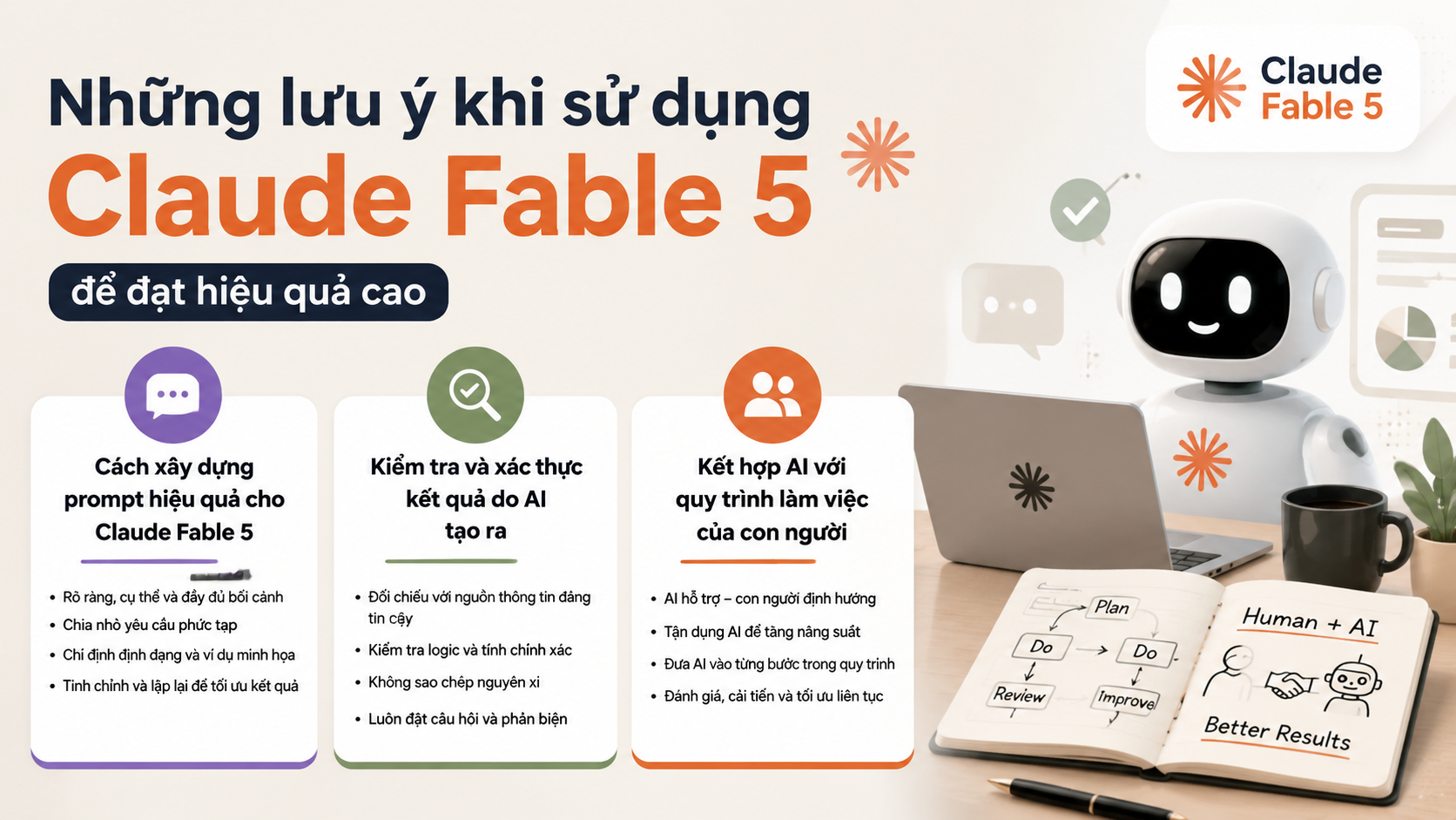 Những lưu ý khi sử dụng Claude Fable 5 để đạt hiệu quả cao - Claude Fable 5, Claude 5, Claude cho công việc phức tạp