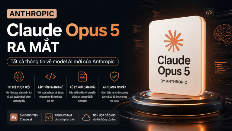 Claude Opus 5 ra mắt: Tất cả thông tin về model AI mới của Anthropic - Claude Opus 5 ra mắtClaude Opus 5 là gì, Claude Opus 5, Anthropic Opus 5Claude Opus 5 mới, Anthropic ra mắt Claude Opus 5