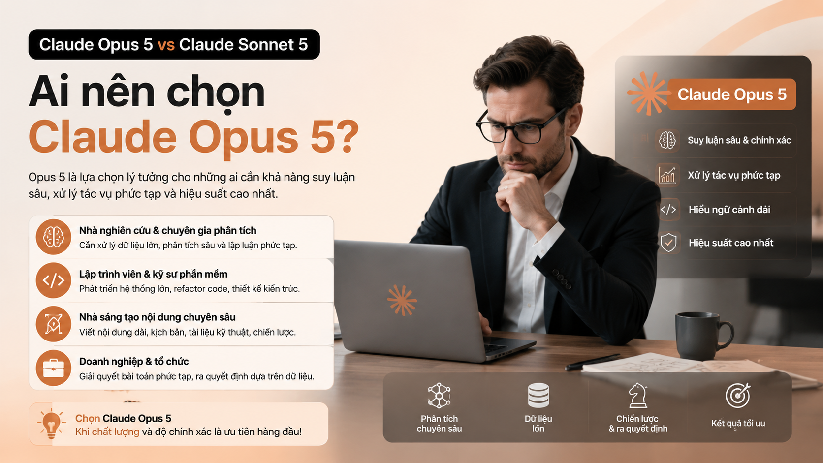 Ai nên chọn Claude Opus 5? - Claude Opus 5 vs Fable 5Claude Opus 5 vs Sonnet 5Claude Opus 5 vs Opus 4.8Claude Opus 5 có gì mớiđánh giá Claude Opus 5Claude Opus 5 ra mắtClaude Opus 5 là gì, Claude Opus 5, Anthropic Opus 5Claude Opus 5 mới, Anthropic ra mắt Claude Opus 5review Claude Opus 5, Claude Opus 5 có tốt khôngtính năng Claude Opus 5, Claude Opus 5 mới nhấtso sánh Claude Opus 5, Opus 5 và Opus 4.8so sánh Opus 5 và Sonnet 5, Claude Sonnet 5Opus 5 và Fable 5, so sánh Claude 5