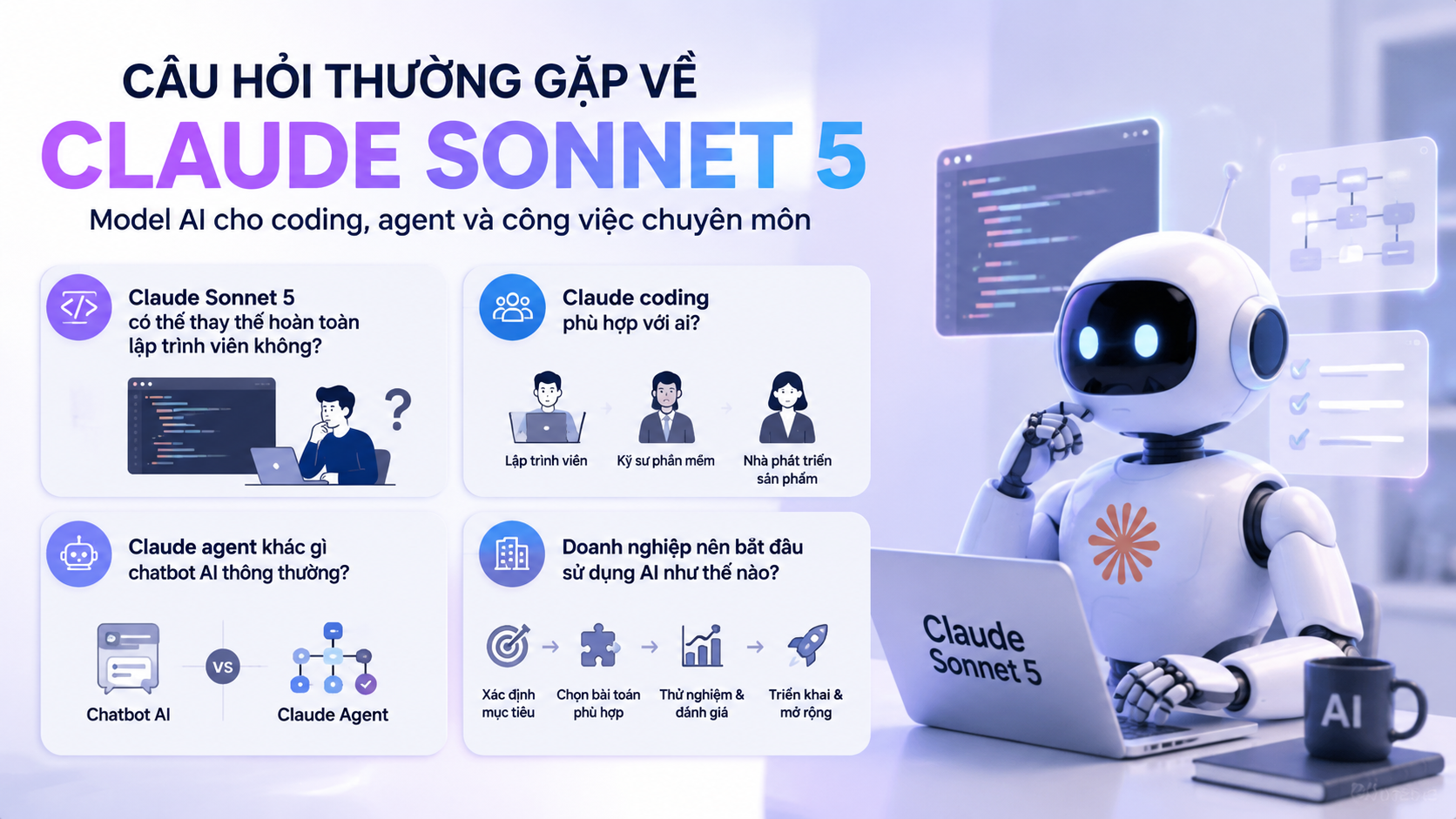 Câu hỏi thường gặp về Claude Sonnet 5 - Claude Sonnet 5, Claude coding, Claude agent