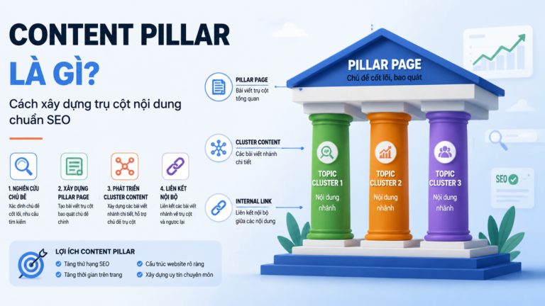 Content Pillar là gì? Cách xây dựng trụ cột nội dung chuẩn SEO - content pillar là gì