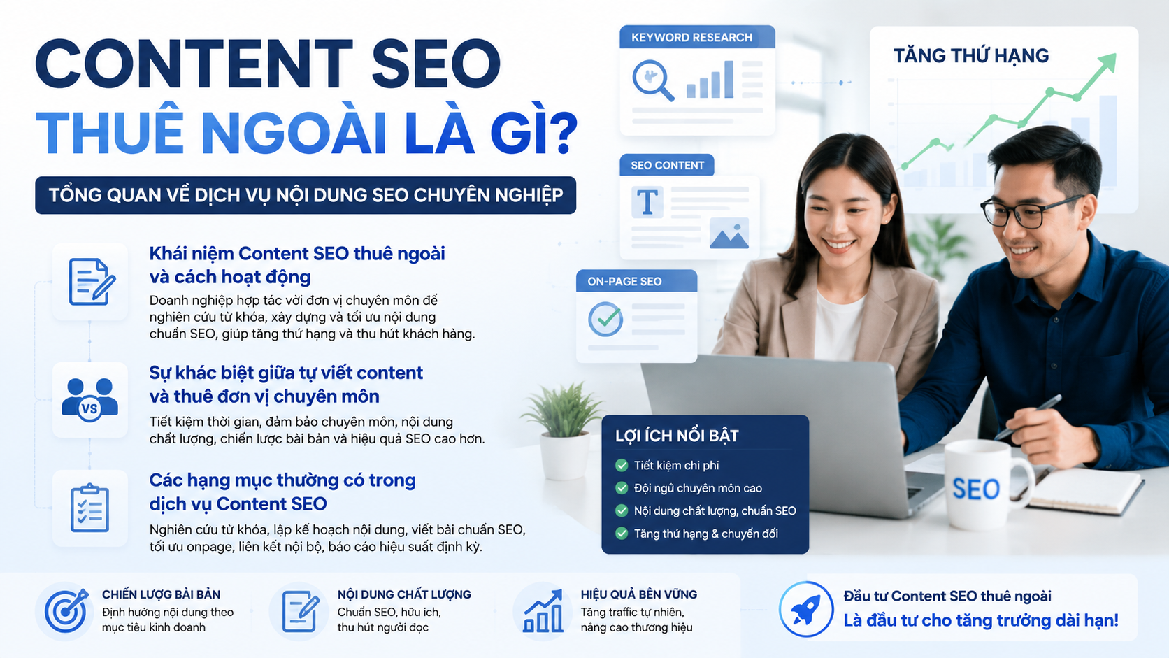 Content SEO thuê ngoài là gì? Tổng quan về dịch vụ nội dung SEO chuyên nghiệp Content SEO thuê ngoài là gì? Tổng quan về dịch vụ nội dung SEO chuyên nghiệp - viết bài SEO theo từ khóa