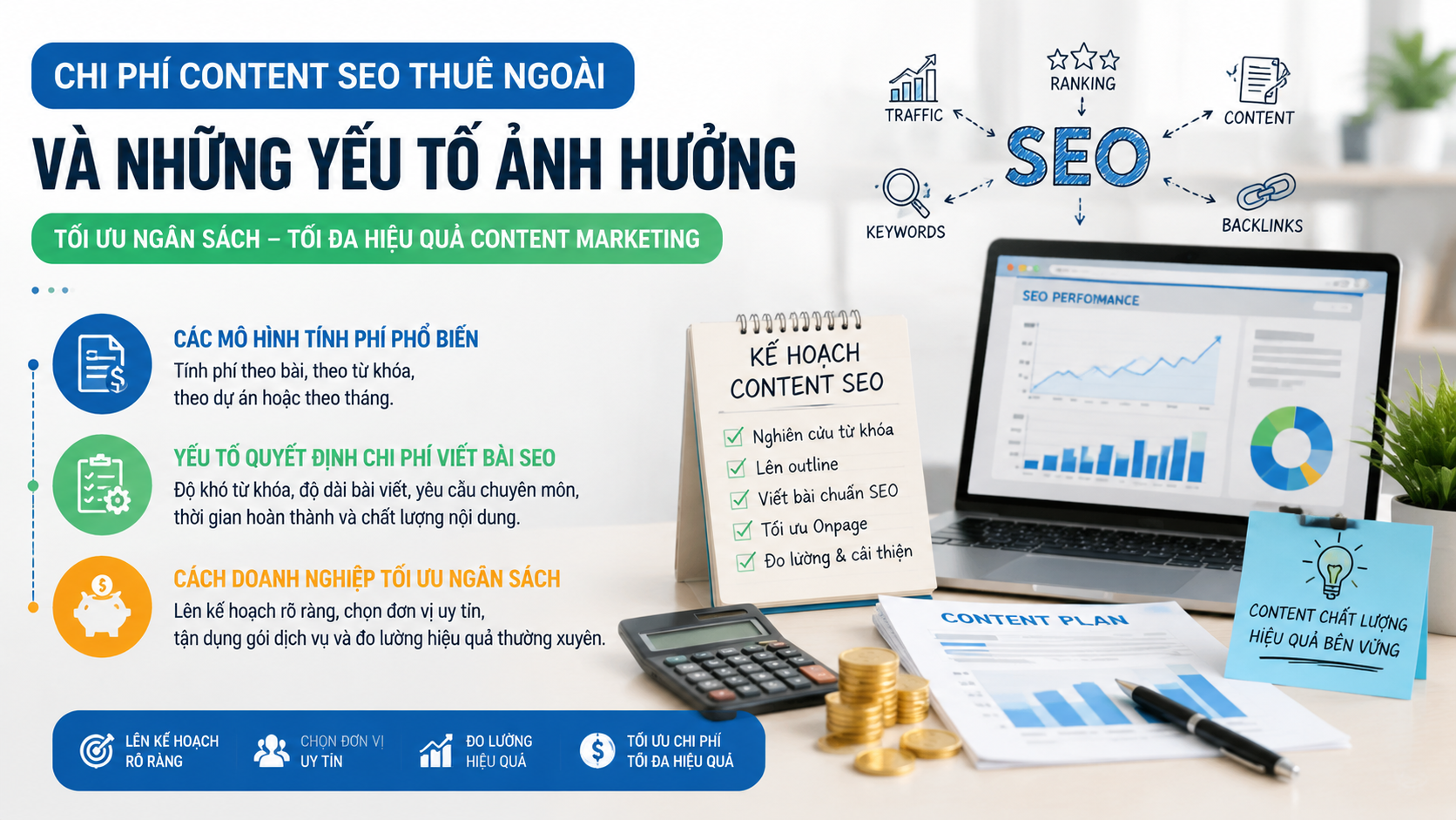 Chi phí Content SEO thuê ngoài và những yếu tố ảnh hưởng Chi phí Content SEO thuê ngoài và những yếu tố ảnh hưởng - viết bài SEO theo từ khóa
