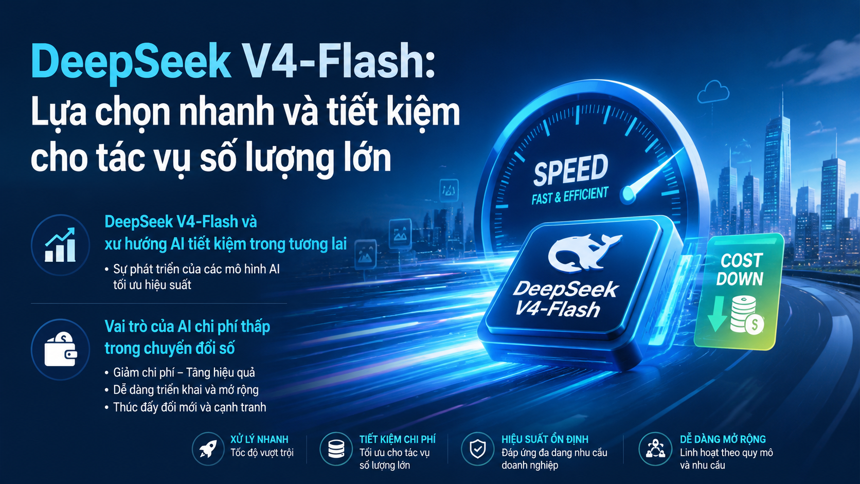 DeepSeek V4-Flash và xu hướng AI tiết kiệm trong tương lai - DeepSeek V4-Flash, DeepSeek Flash, AI chi phí thấp