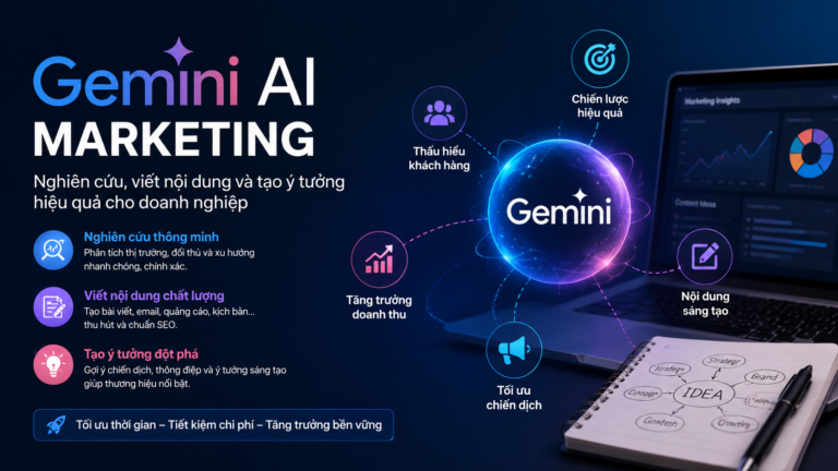 Gemini AI marketing: Nghiên cứu, viết nội dung và tạo ý tưởng hiệu quả cho doanh nghiệp - Gemini AI marketing, AI viết content Google, Gemini cho doanh nghiệp