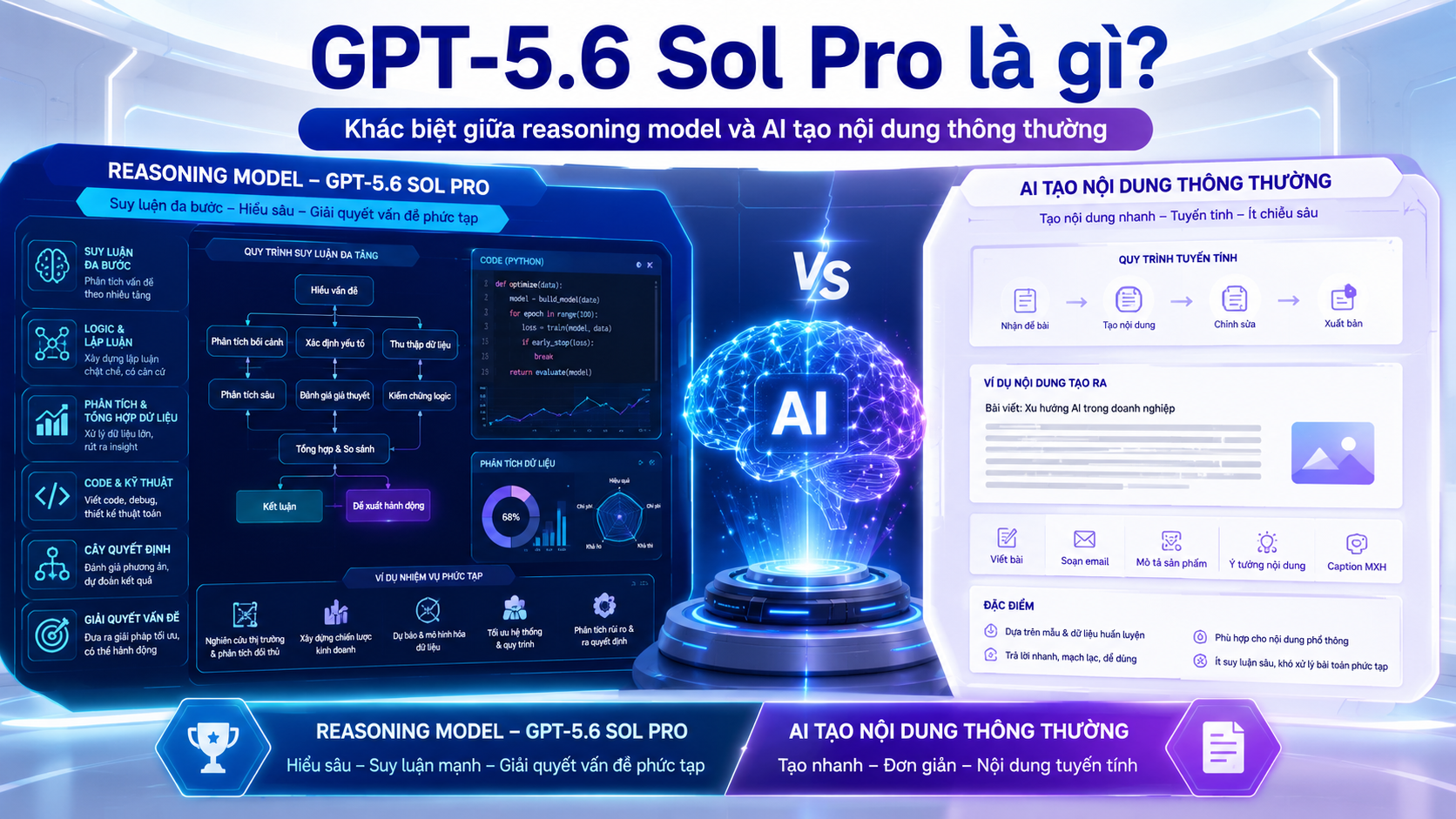 GPT-5.6 Sol Pro là gì và vì sao được chú ý? - GPT-5.6 Sol Pro, ChatGPT Pro 5.6, AI làm việc chuyên nghiệp, reasoning model