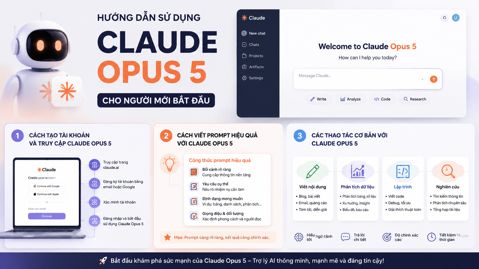 Cách sử dụng Claude Opus 5 cho người mới bắt đầu - Claude Opus 5 có miễn phí khôngcách sử dụng Claude Opus 5Claude Opus 5 APIgiá Claude Opus 5Claude Opus 5 vs Fable 5Claude Opus 5 vs Sonnet 5Claude Opus 5 vs Opus 4.8Claude Opus 5 có gì mớiđánh giá Claude Opus 5Claude Opus 5 ra mắtClaude Opus 5 là gì, Claude Opus 5, Anthropic Opus 5Claude Opus 5 mới, Anthropic ra mắt Claude Opus 5review Claude Opus 5, Claude Opus 5 có tốt khôngtính năng Claude Opus 5, Claude Opus 5 mới nhấtso sánh Claude Opus 5, Opus 5 và Opus 4.8so sánh Opus 5 và Sonnet 5, Claude Sonnet 5Opus 5 và Fable 5, so sánh Claude 5Claude Opus 5 pricing, giá API Claude Opus 5API Claude Opus 5, claude-opus-5 APIhướng dẫn Claude Opus 5, dùng Claude Opus 5tài khoản Claude Opus 5, gói Claude Opus 5