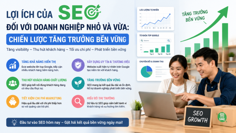 Lợi ích của SEO đối với doanh nghiệp nhỏ và vừa: Chiến lược tăng trưởng bền vững - lợi ích của SEO