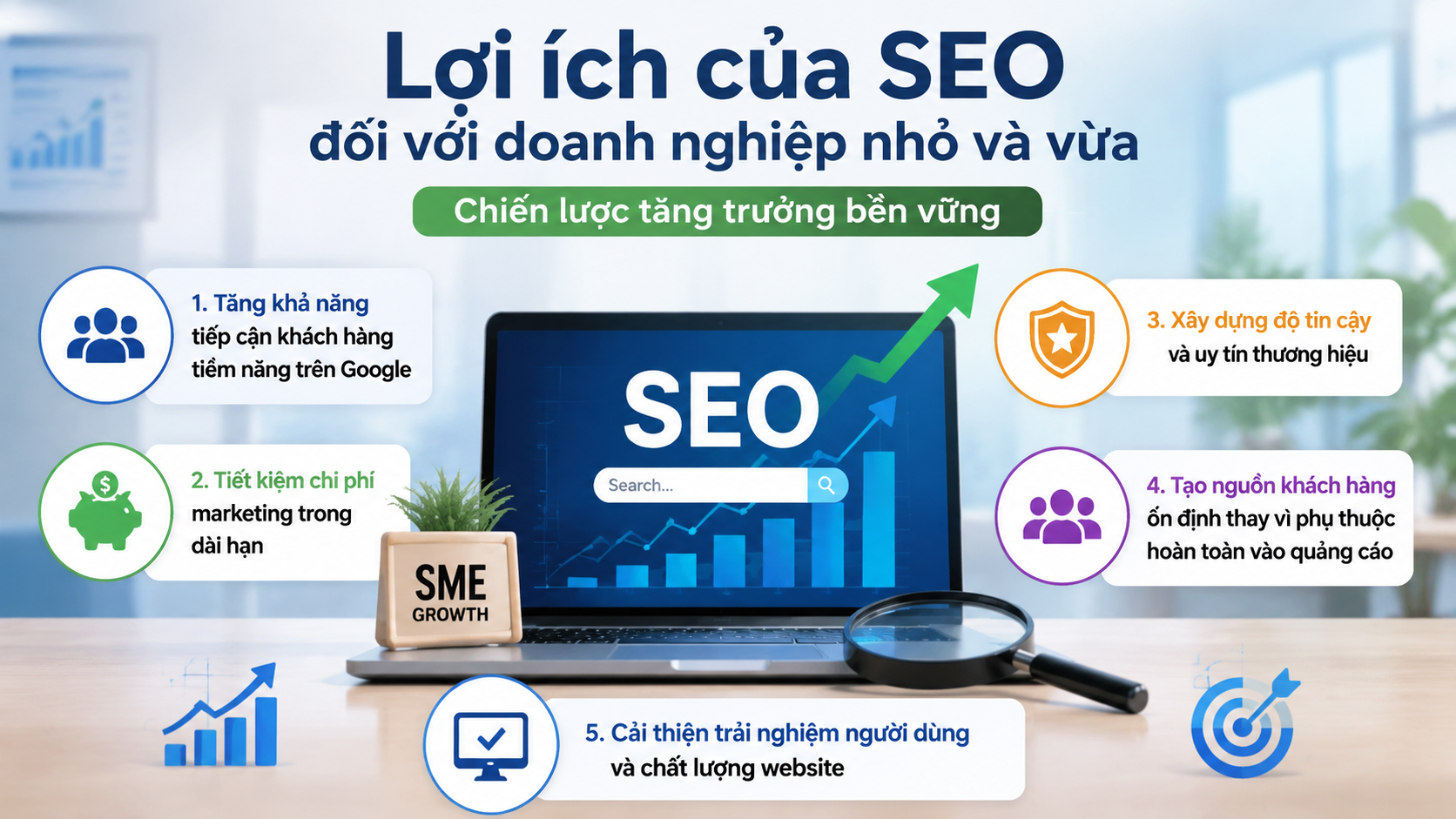 Lợi ích của SEO đối với doanh nghiệp nhỏ và vừa - lợi ích của SEO